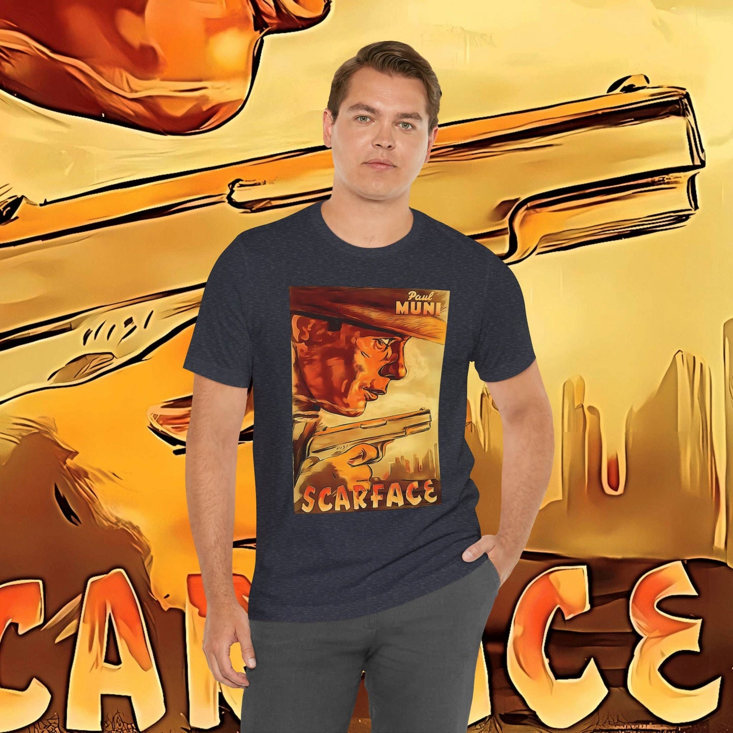Original Scarface 1932 Classic Gangster Movie T-Shirt