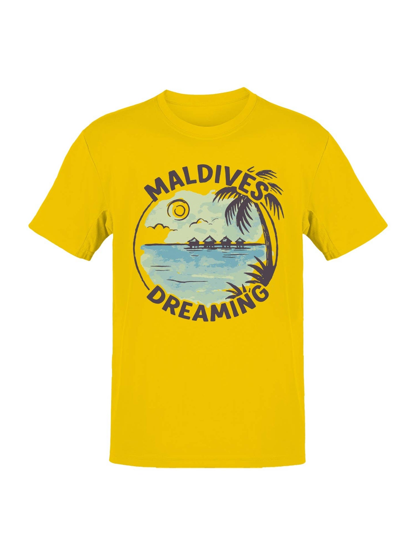 Maldives Dreaming Tropical Vibes Men's T-Shirt