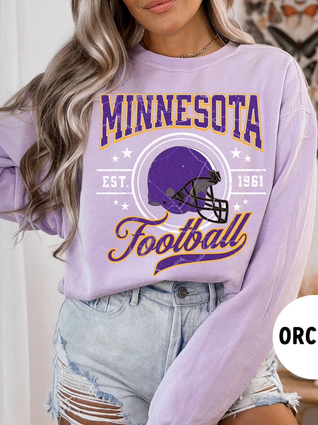 Vintage Minnesota Football T-Shirt Vikes Fan