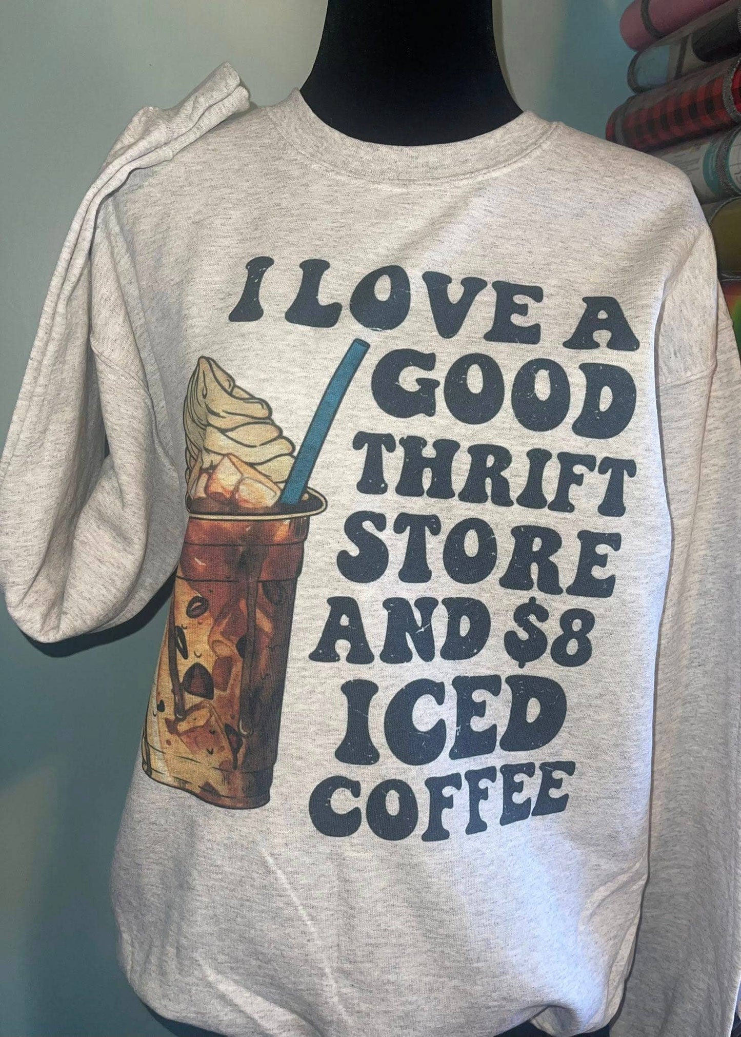 Coffee and Thrifting Sweatshirt