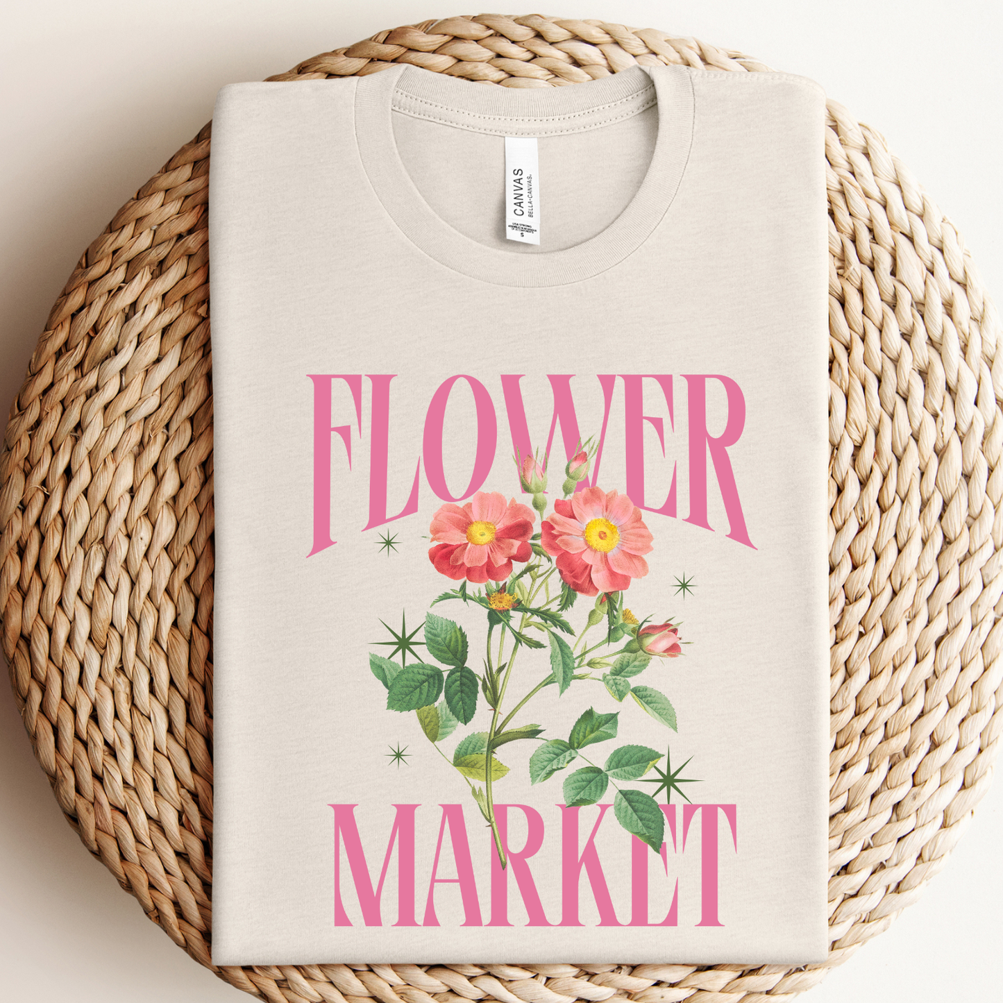 Flower Market Graphic Tee