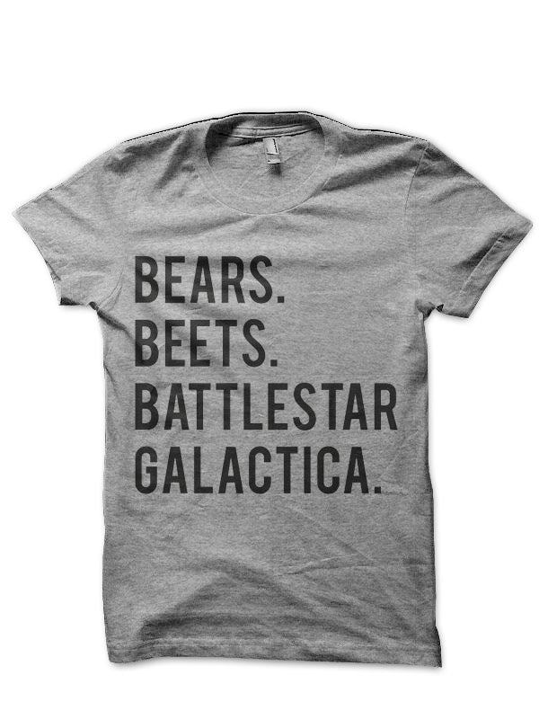 Bears Beets Battlestar Galactica T-Shirt