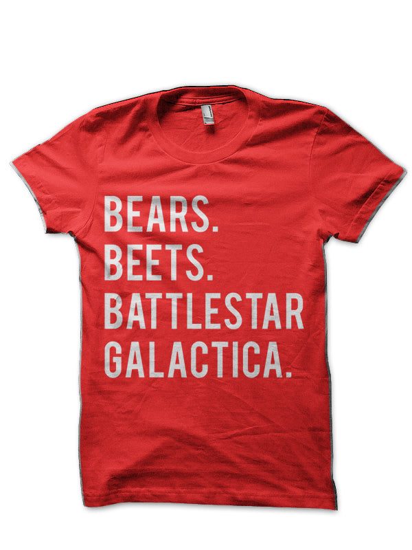 Bears Beets Battlestar Galactica T-Shirt