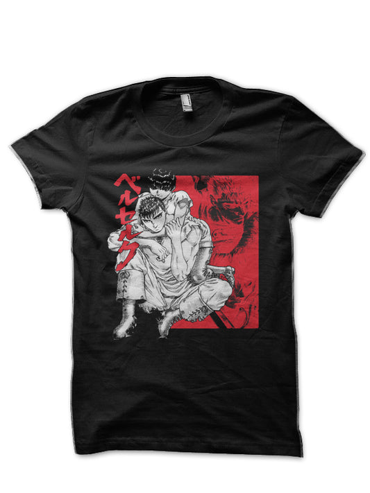 Berserk – Gattsu / Casca Black T-Shirt