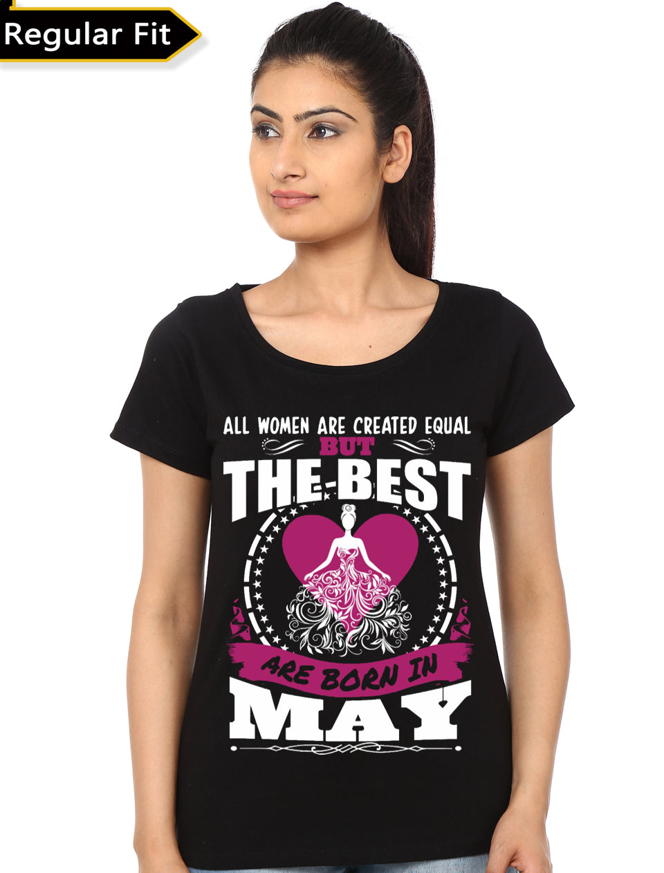 The Best Woman Are Born In May Girls T-Shirt