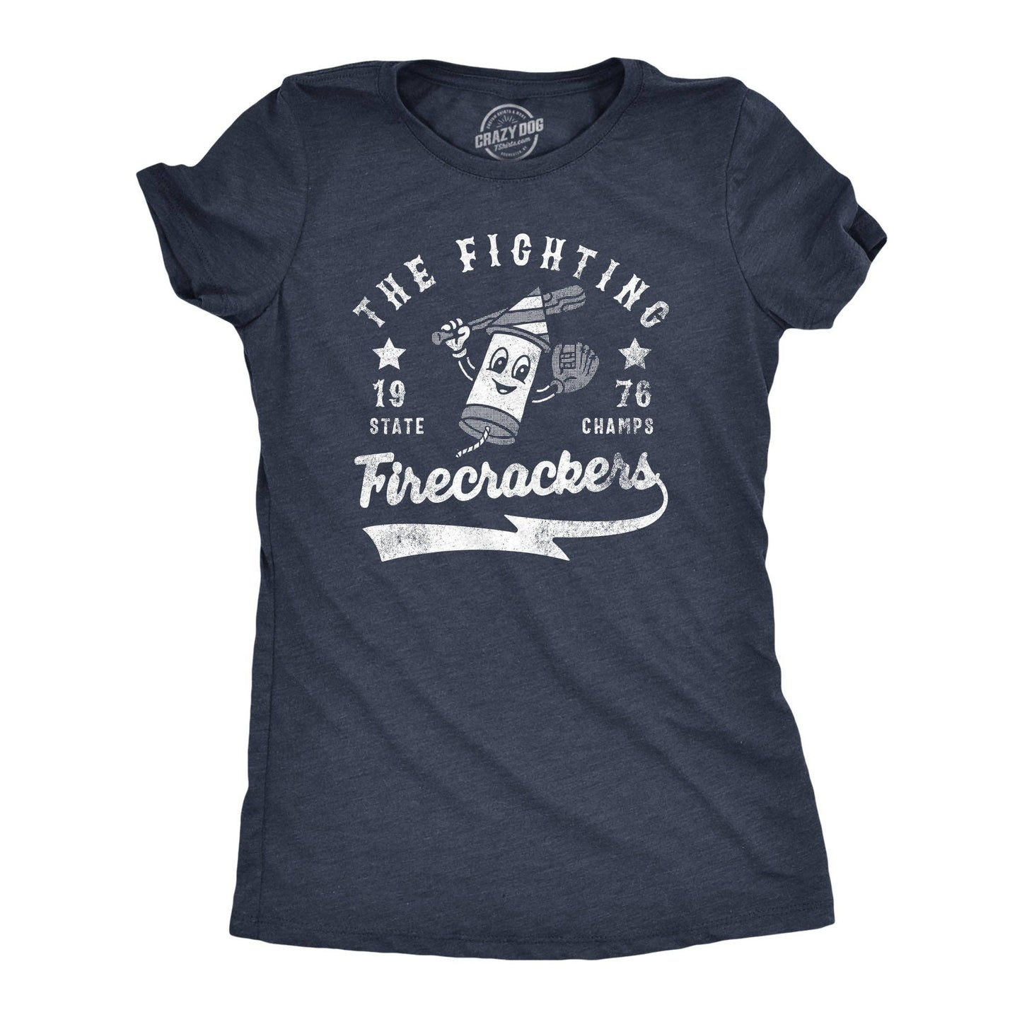 The Fighting Firecrackers Women's Tshirt Fourth of July