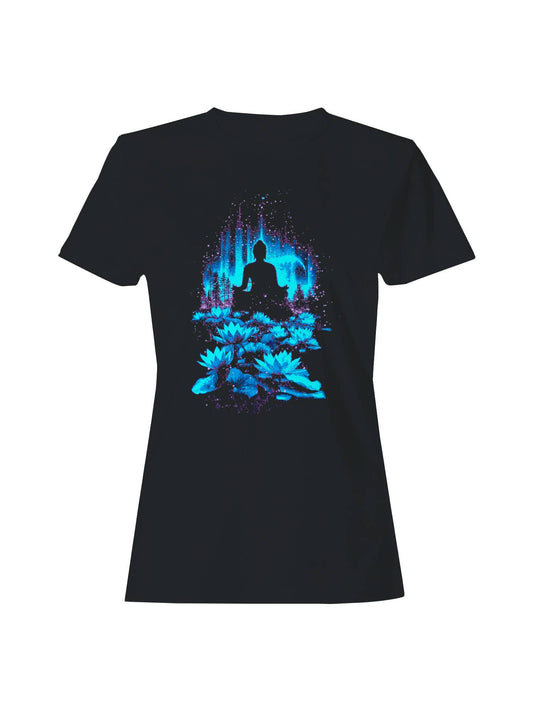 Enlightenment Meditation Lotus Art Women's T-Shirt
