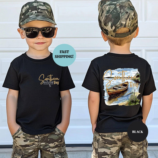 Southern Toddler Fishing Shirt Tee