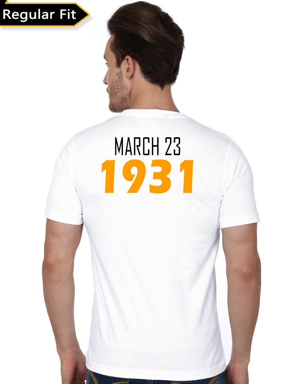 Bhagat Singh White T-Shirt