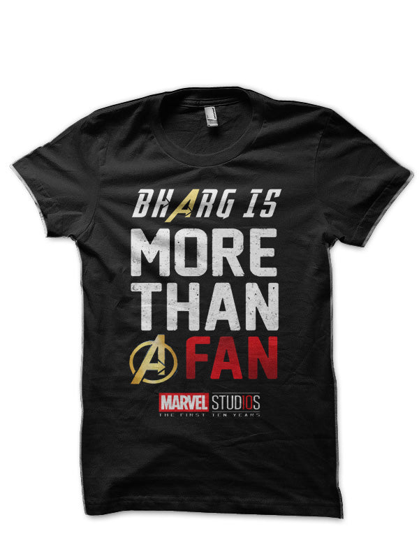 More Than A Fan Black T-Shirt