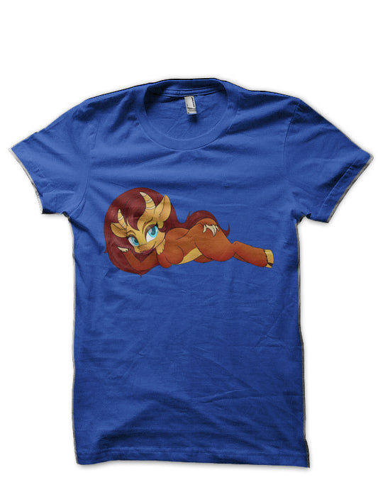 Hormone Monstress Royal Blue T-Shirt