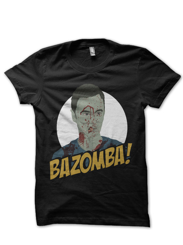 Bazinga Black Tee