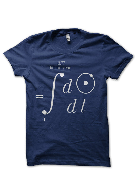 Billion Years Navy Blue Tee