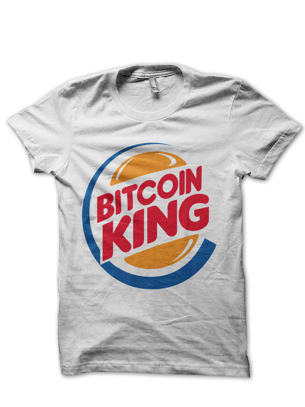 Bitcoin King Black T-Shirt