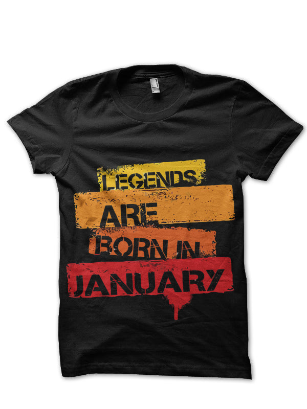 Legends Are Born In February T-Shirt