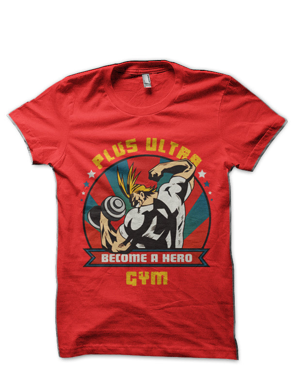 Boku No Hero Red T-Shirt