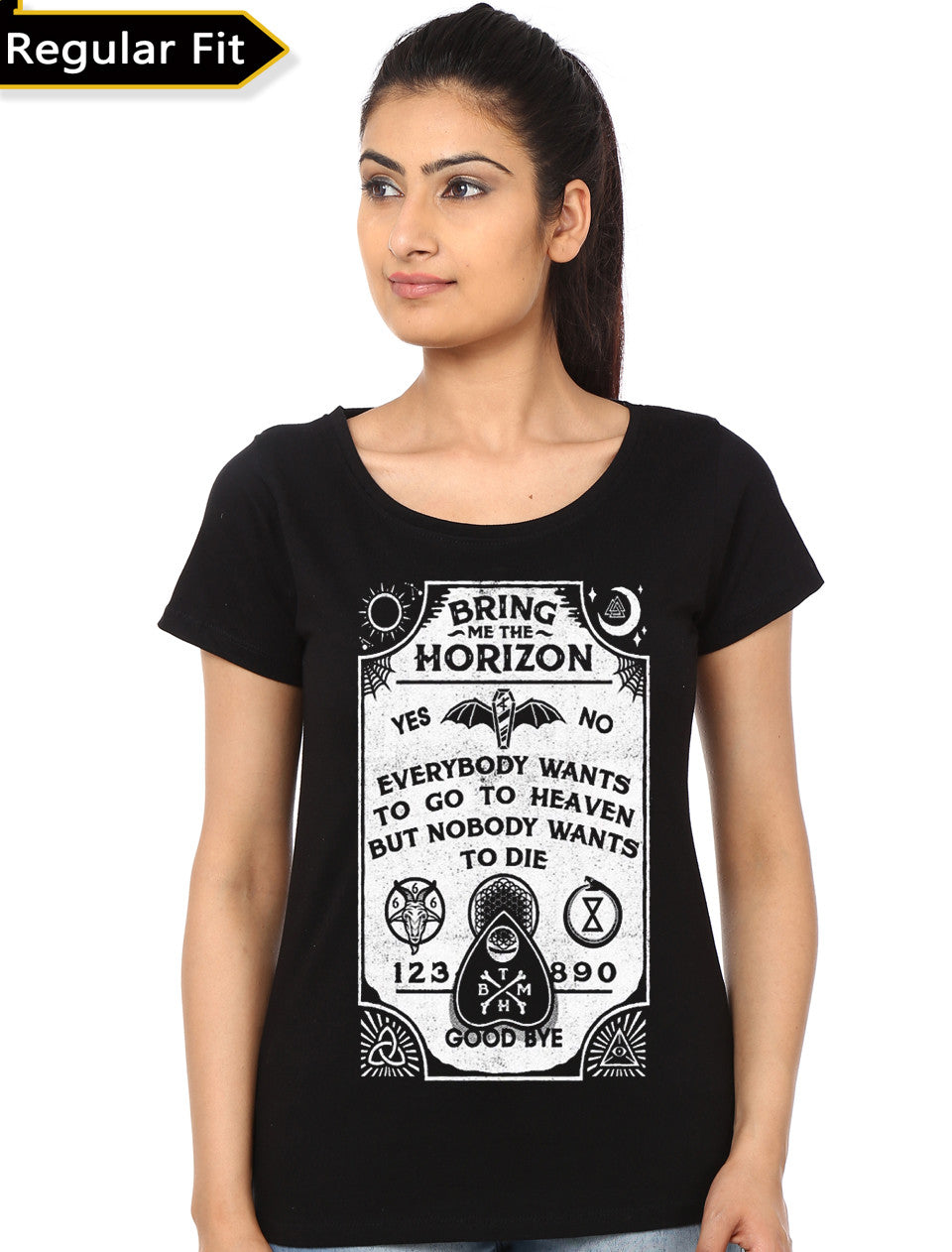 Bring Me The Horizon Girl’s Black T-Shirt