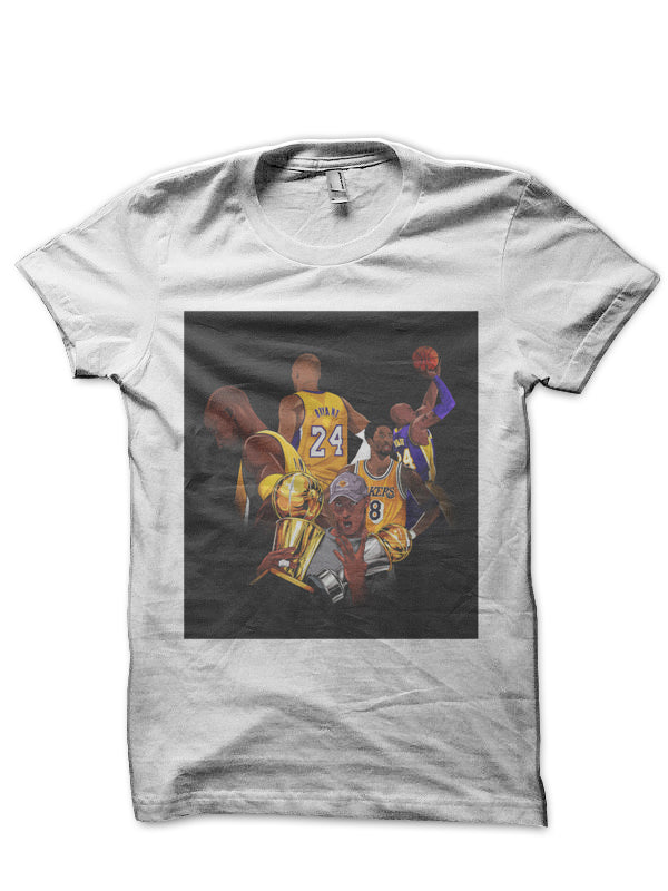 Kobe Bryant White T-Shirt