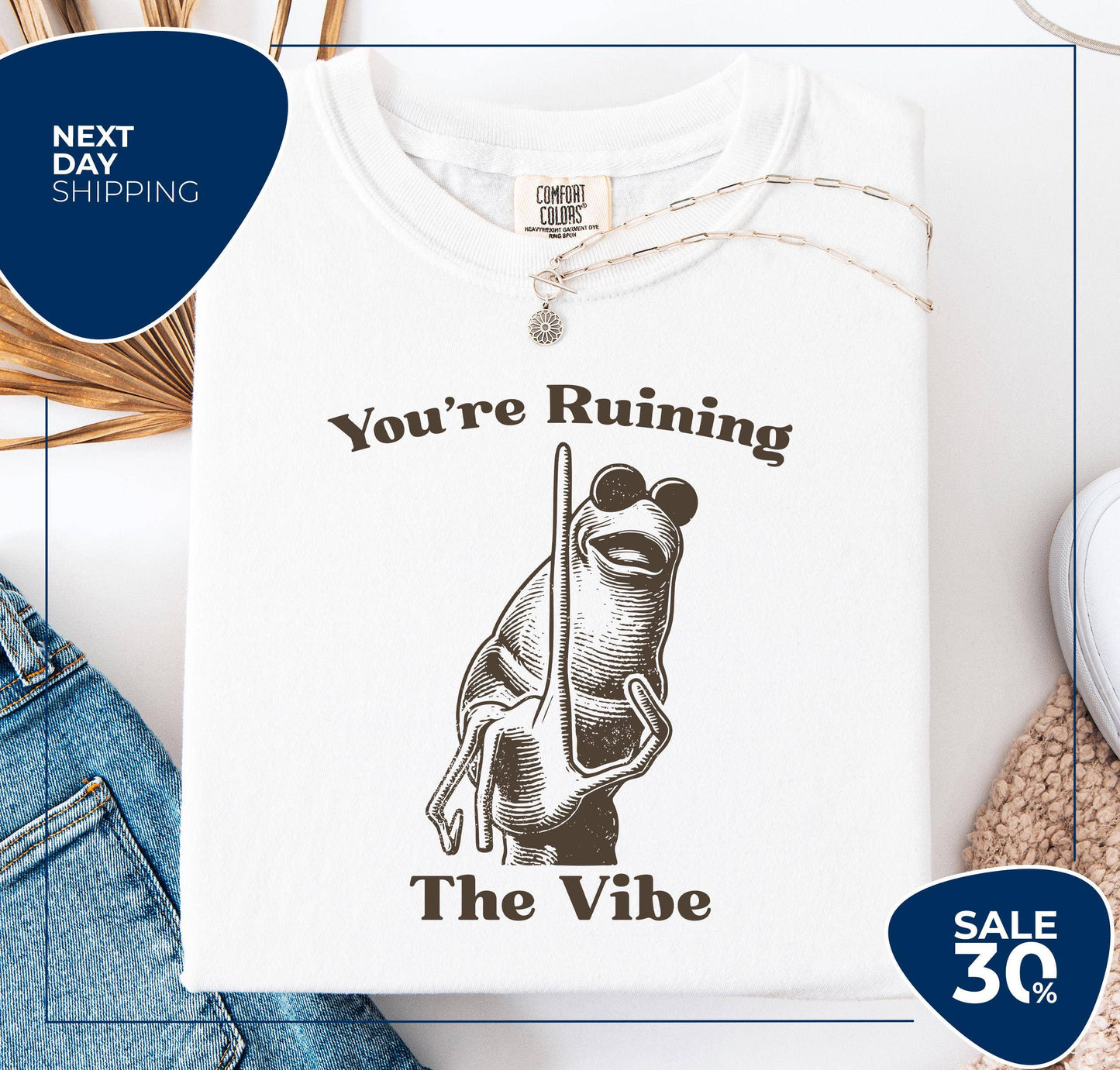 Ruining the Vibe Marcus the Worm Funny Meme Shirt