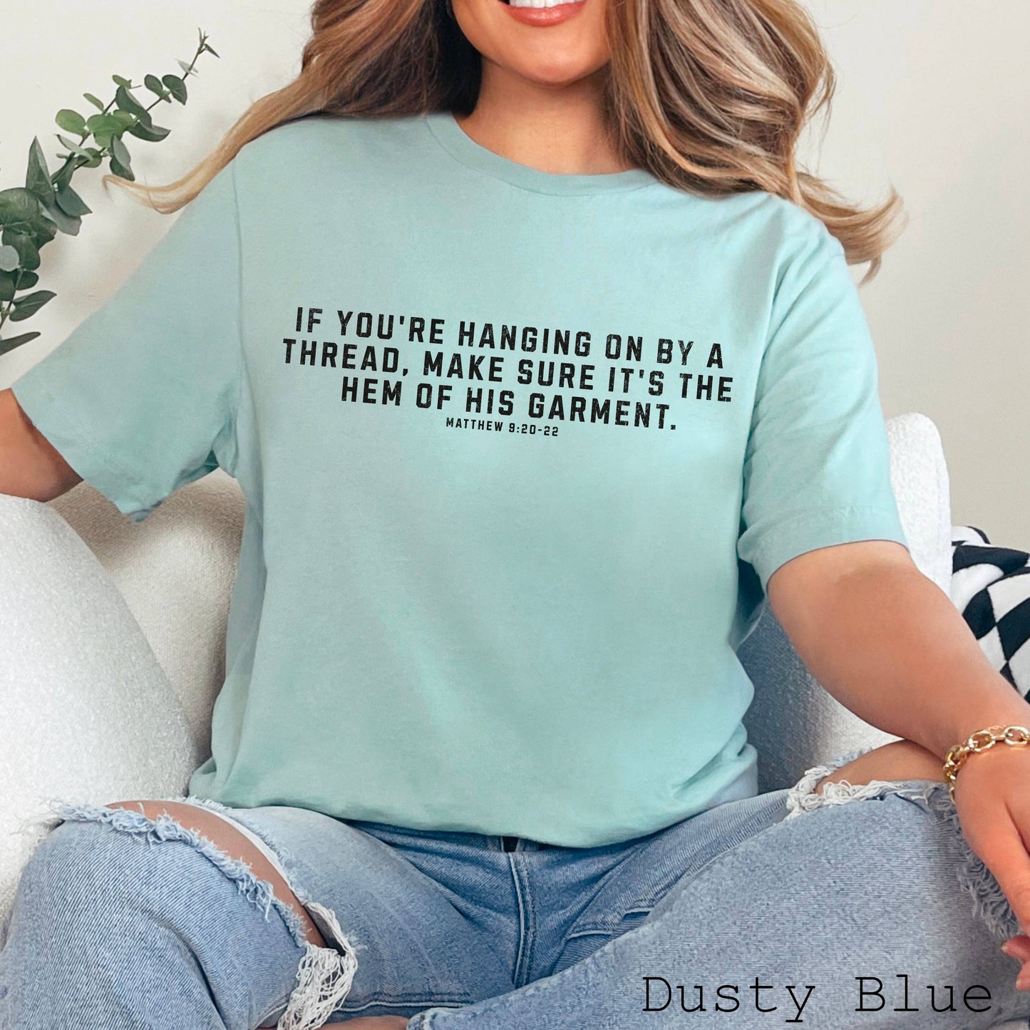 If You’Re Hanging On By A Thread Shirt | Bella Canvas