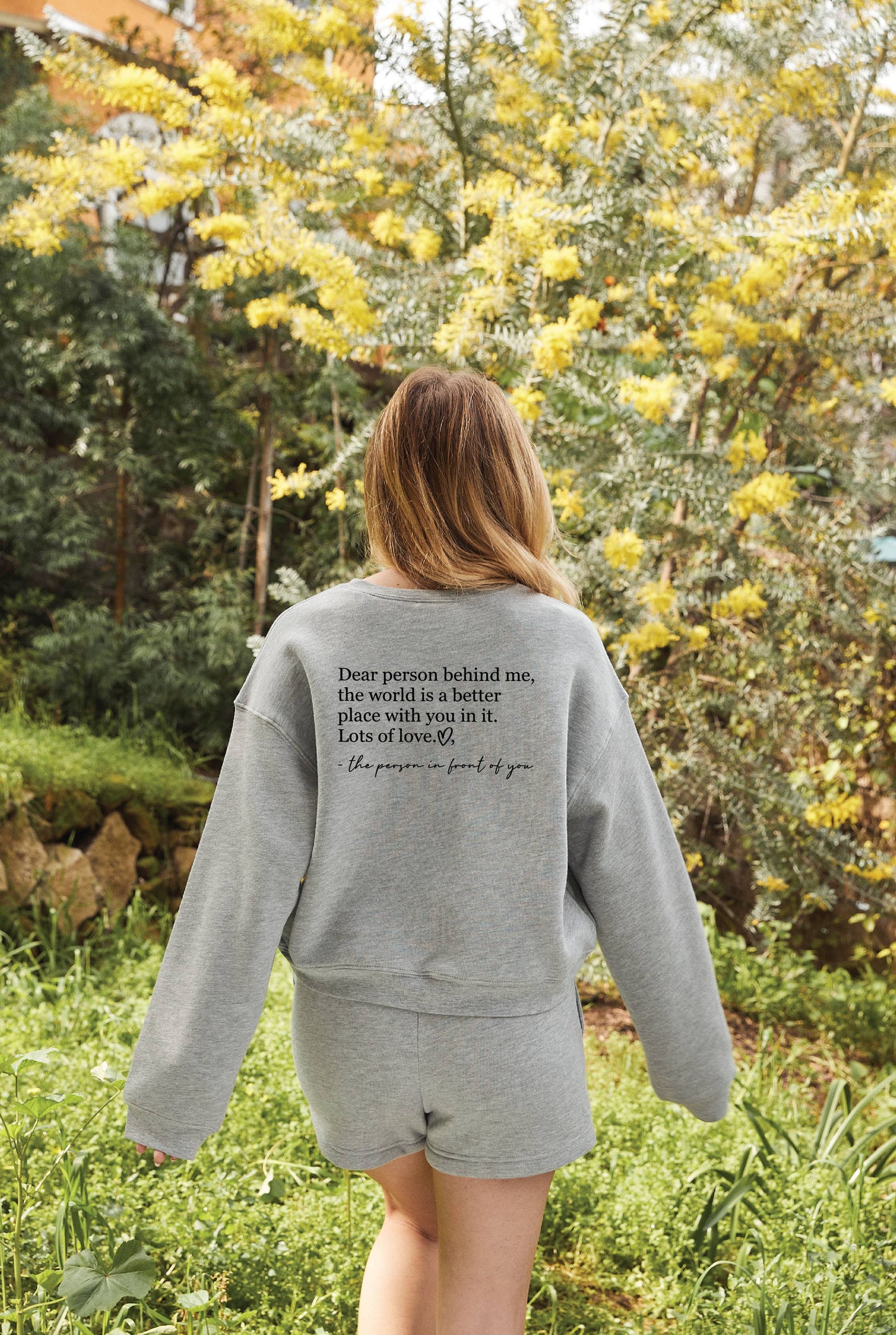 Be Kind  Mid Graphic Sweatshirt