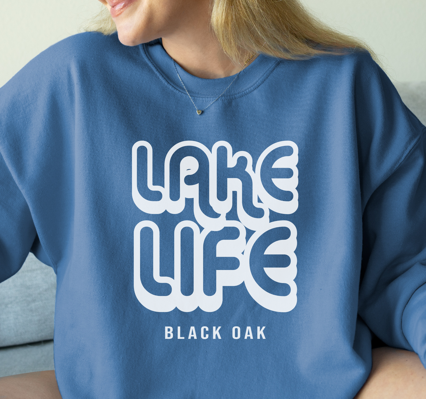 Custom Lake Life Crewneck Pullover, Souvenir Shirt