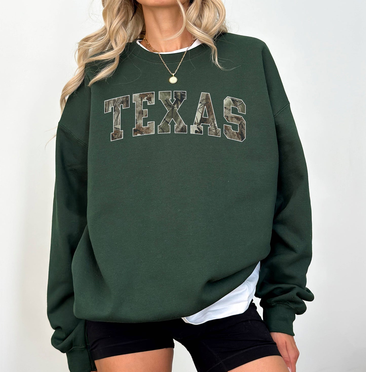 Custom Camo State Sweater