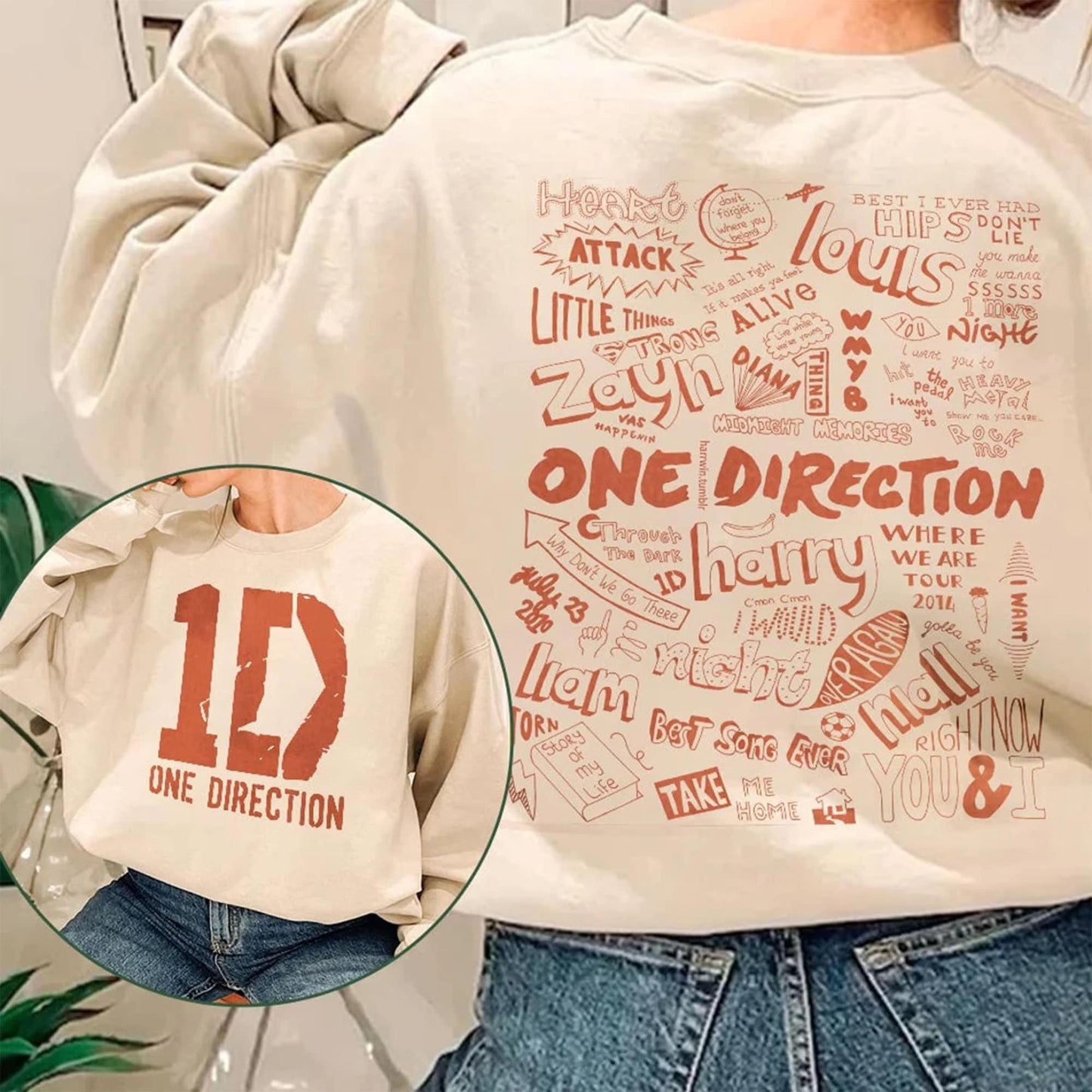 One Direction Album Band Trending Unisex Sweatshirt Gift
