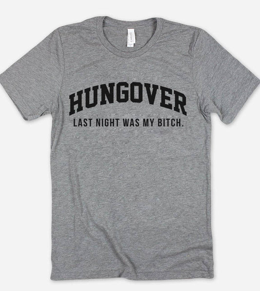 Hungover - Alcohol Funny Sassy Silly Cute Nerd Booze T-Shirt
