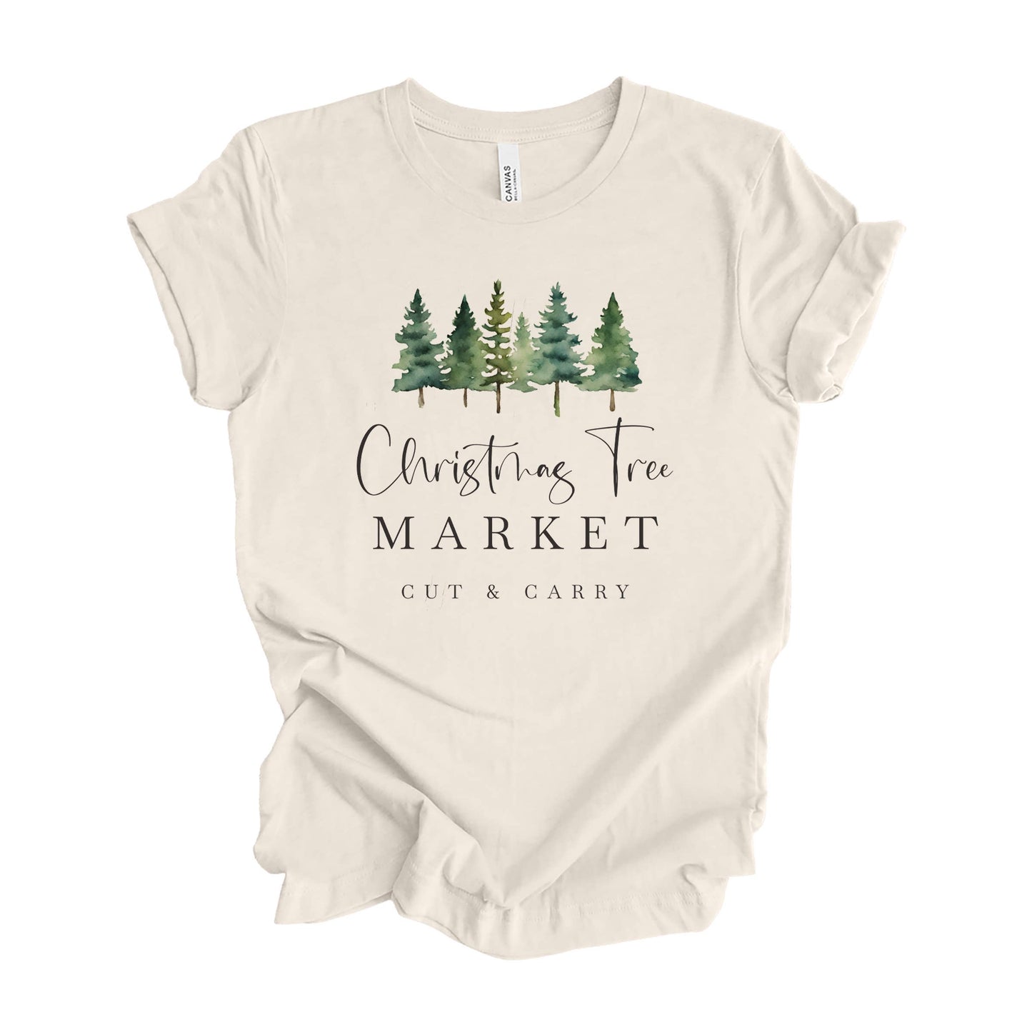Christmas Tree Market Tee