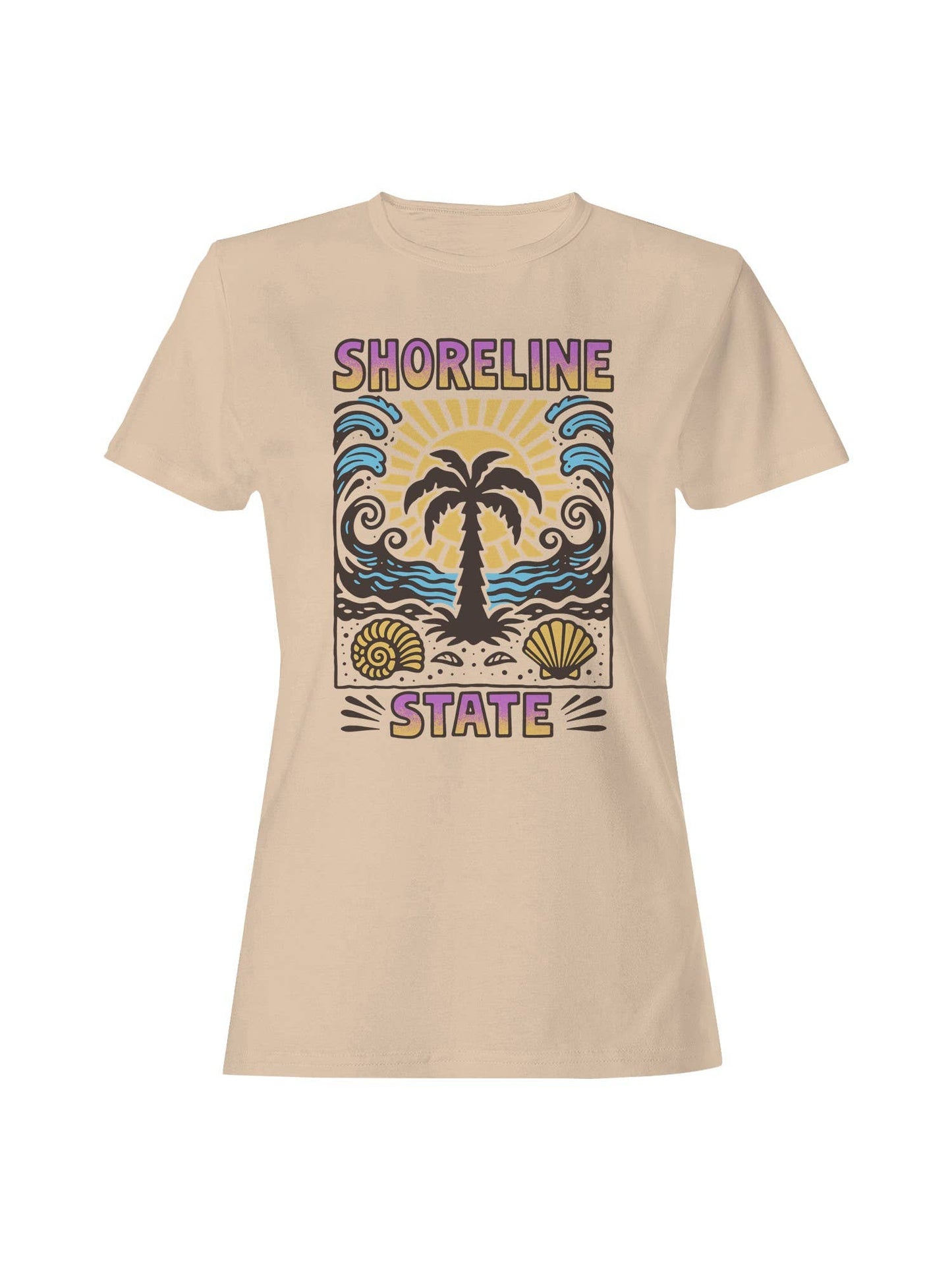 Shoreline State Beach Vibes Women's T-Shirt