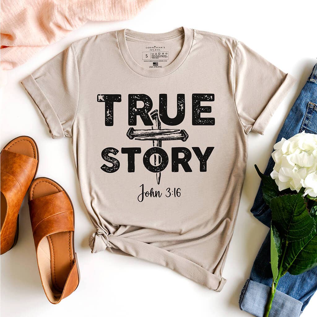 True Story Graphic Tee Shirt