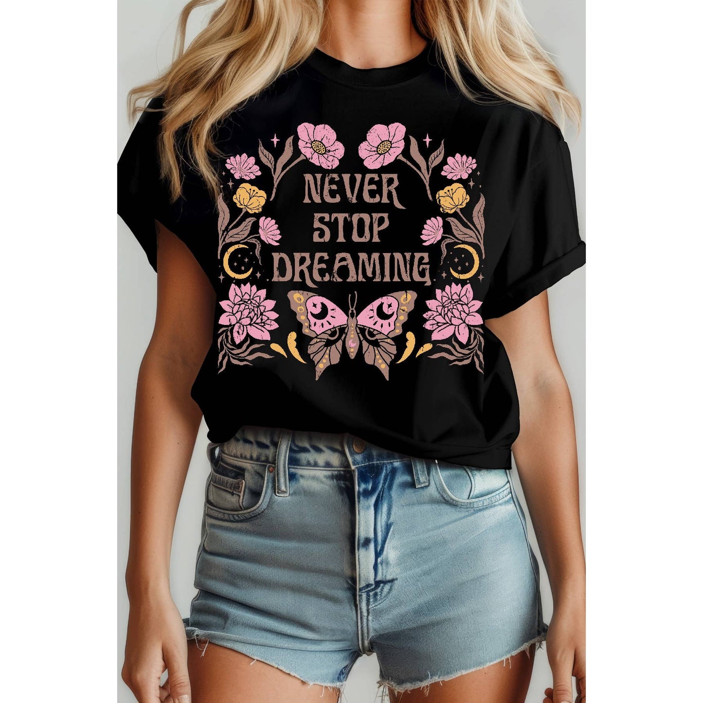Never Stop Dreaming Short Sleeve Tee