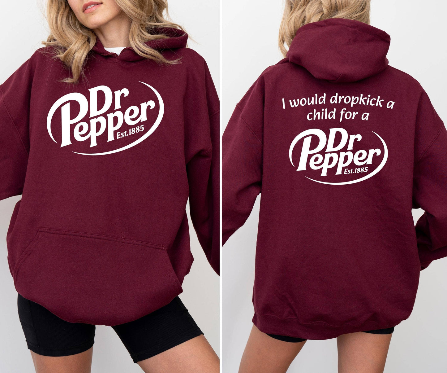 Dr Pepper Dropkick Funny Retro Soda Graphic Tee