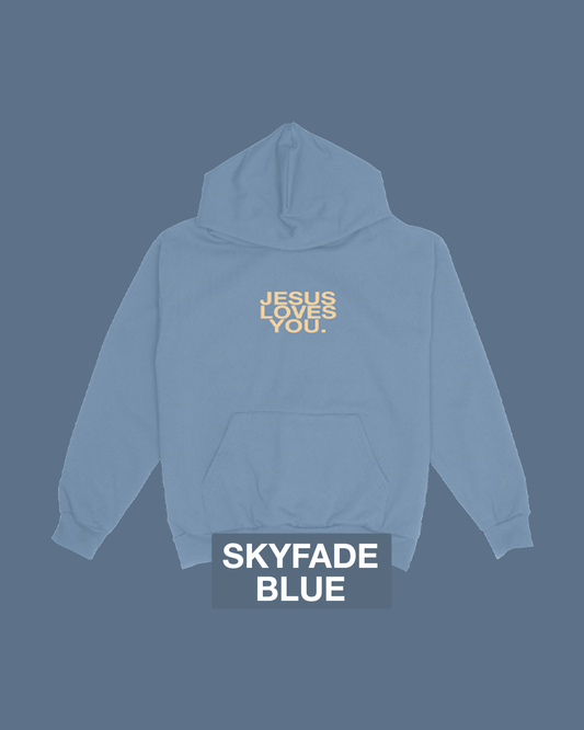 "Skyfade Blue" Logo Hoodie