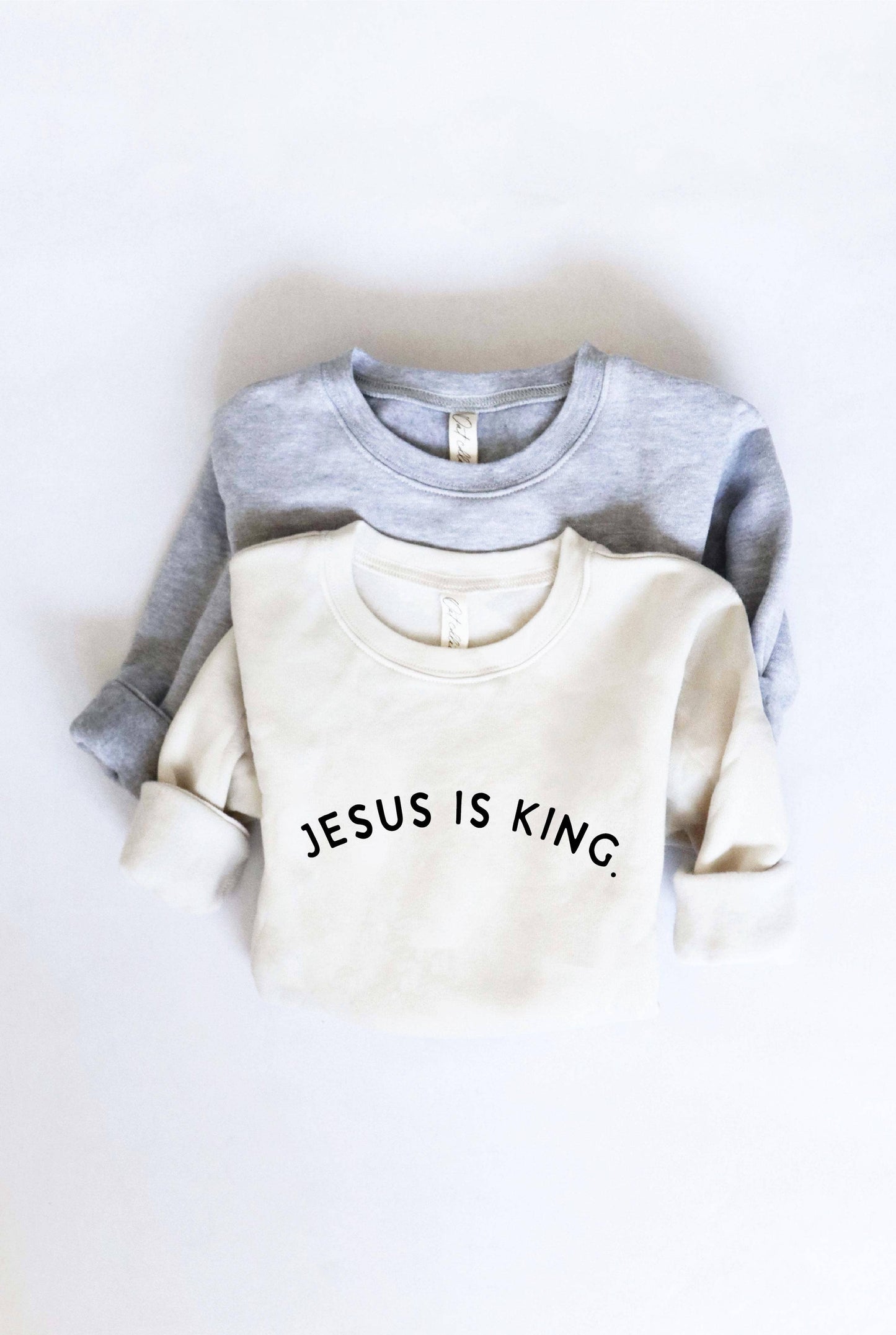 Jesus Is King  Toddler Unisex Graphic Sweatshirt