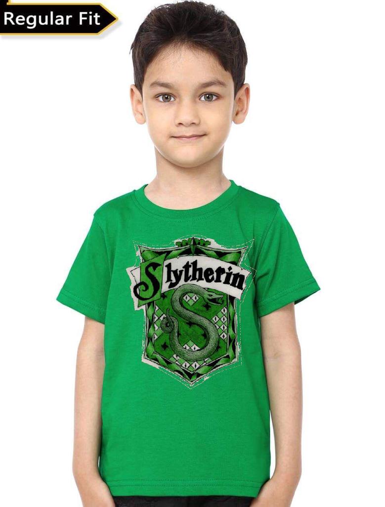 Slytherin Half Sleeve Green T-Shirt