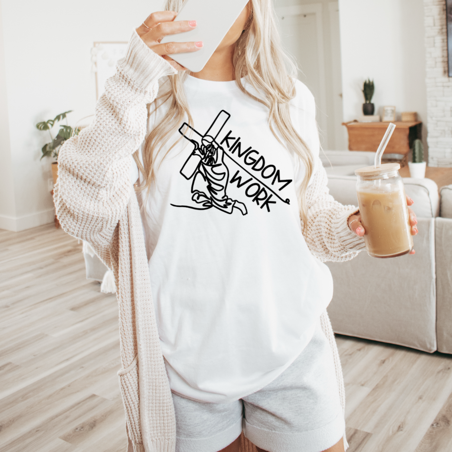 Kingdom Work Christian Graphic Tee | Bella Canvas