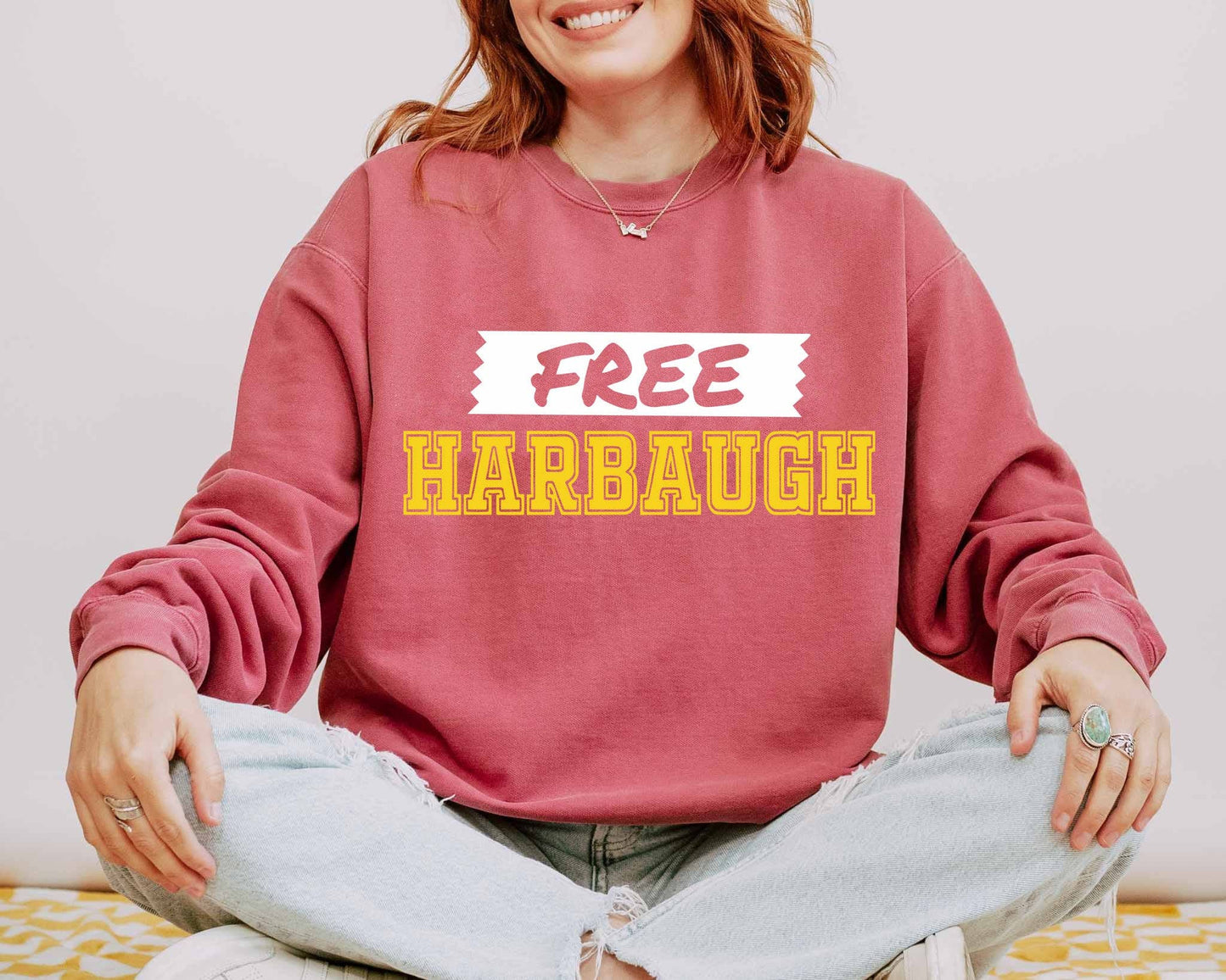 Harbaugh Wolverines Fan Sweatshirt Free Football Gear