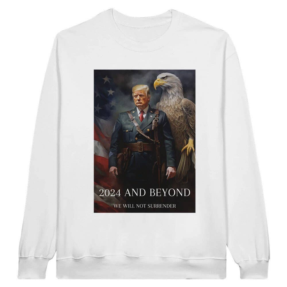 Trump 2024 Sweatshirt Presidential Support Apparel