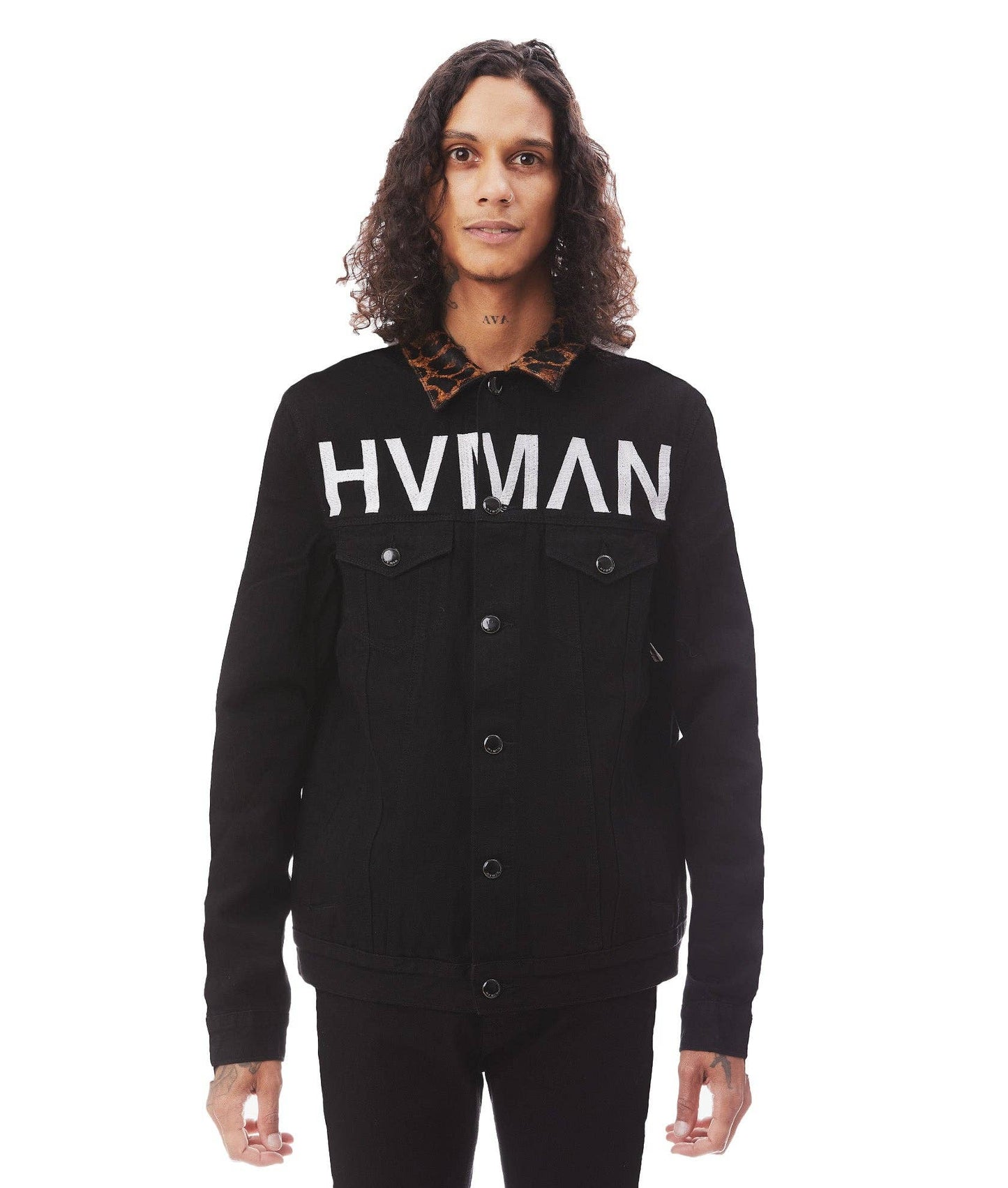 MK1 Denim Jacket Stripe in Black