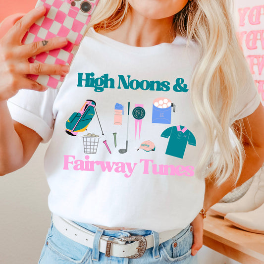 Fairway Tunes Graphic Shirt | Summer 2025 | Comfort Color