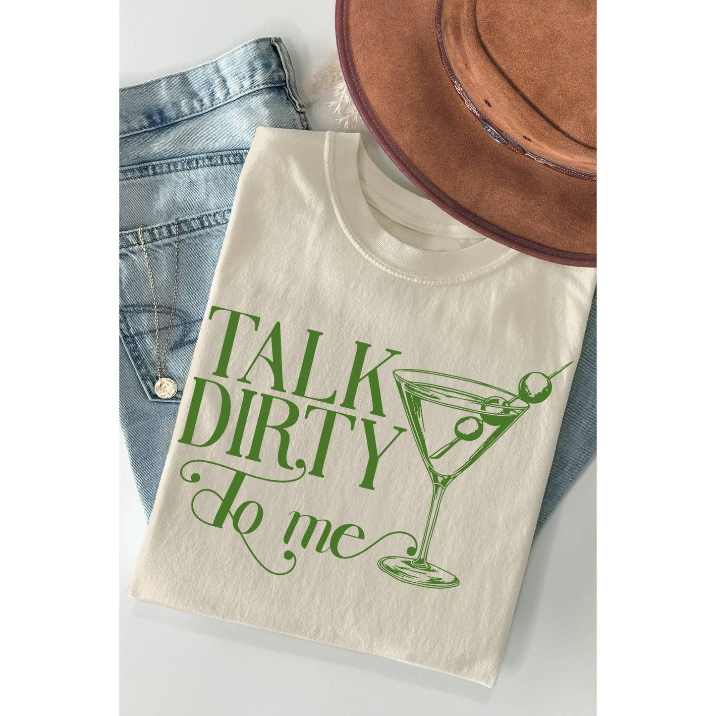 Talk Dirty To Me Short Sleeve Tee