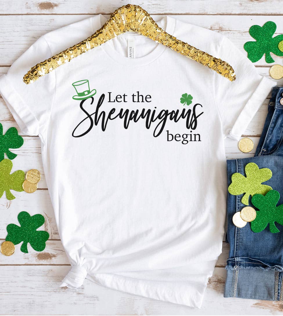 Let the Shenanigans Begin - St. Patrick's Day Fun T-Shirt