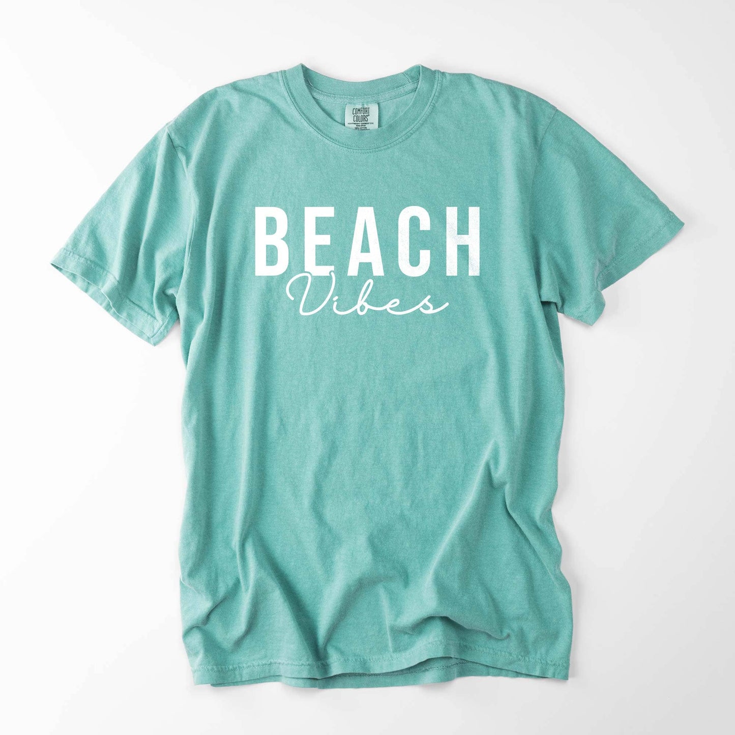 Beach Vibes Garment Dyed Comfort Colors Tee
