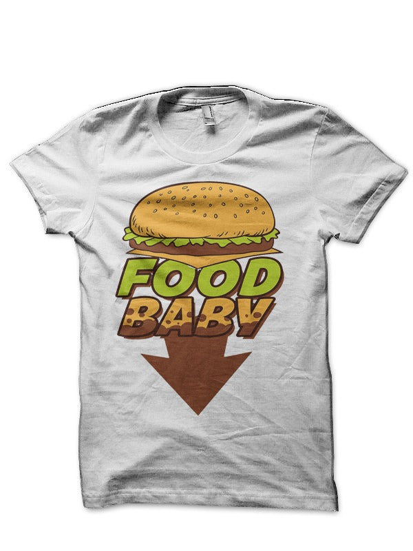 Food Baby Half Sleeve T-Shirt