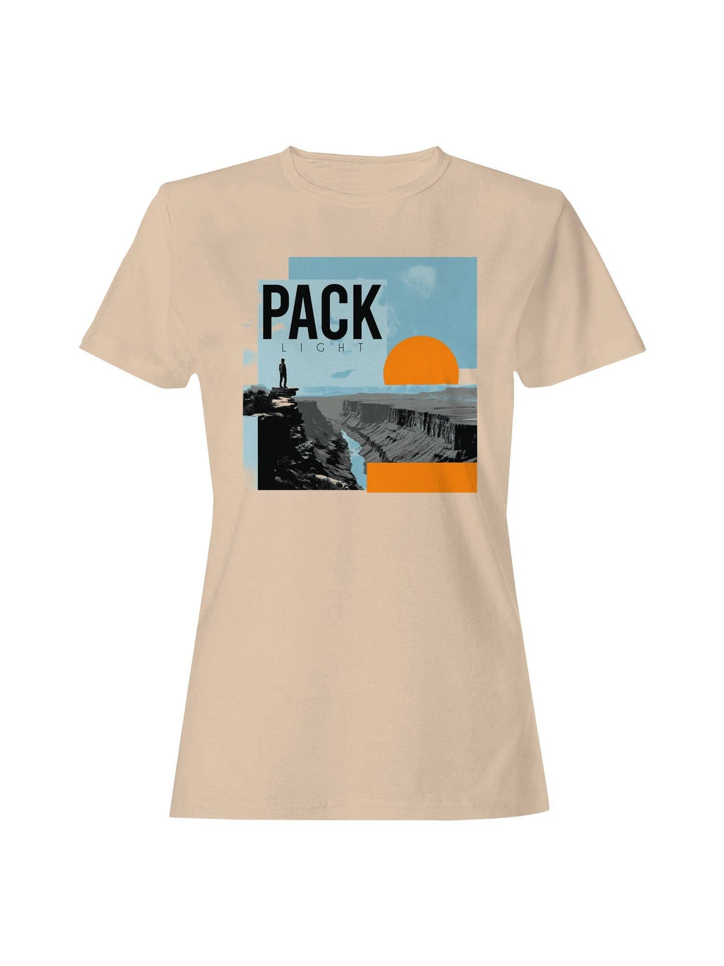 Adventure Awaits: Pack Light Women's T-Shirt