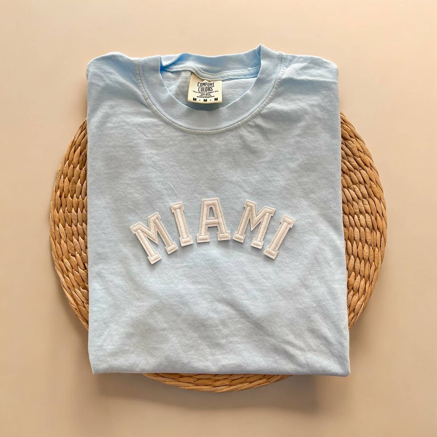 Comfort Colors Miami Tshirt, Miami Tee