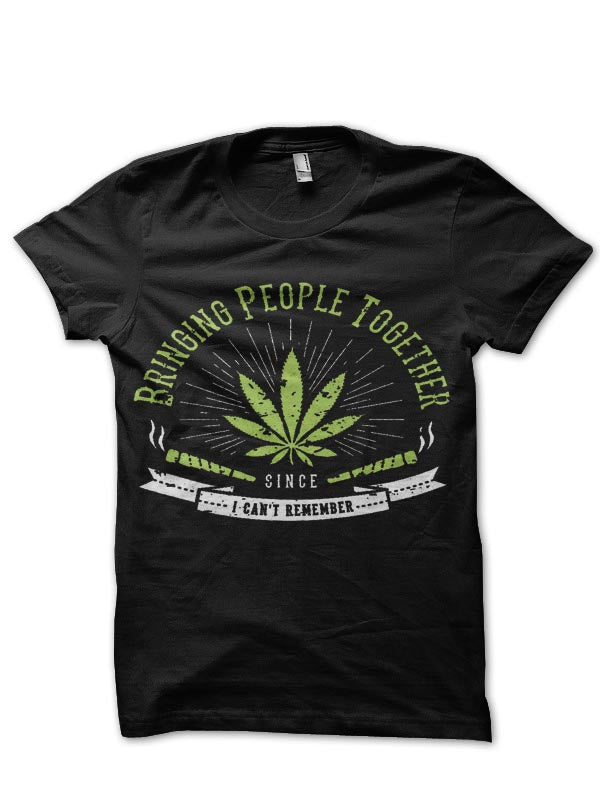 Legalize Weed Black T-Shirt