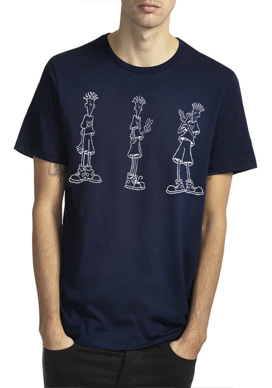 Fido Dido Navy Blue T-Shirt